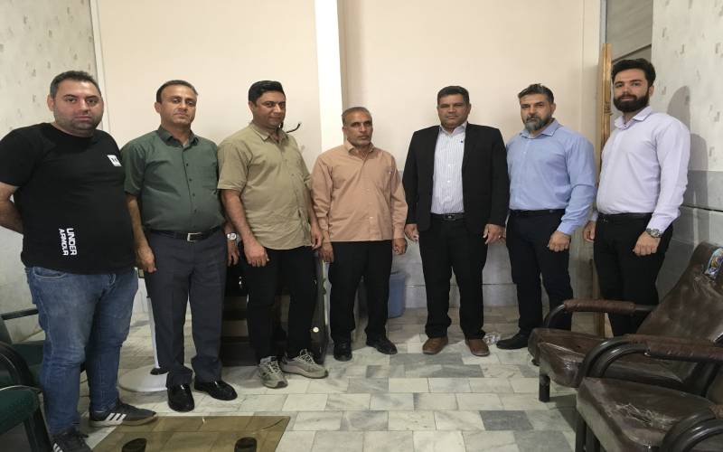 دیدار رئیس اتاق اصناف با فرمانده حوزه بسیج اصناف شهرستان جیرفت